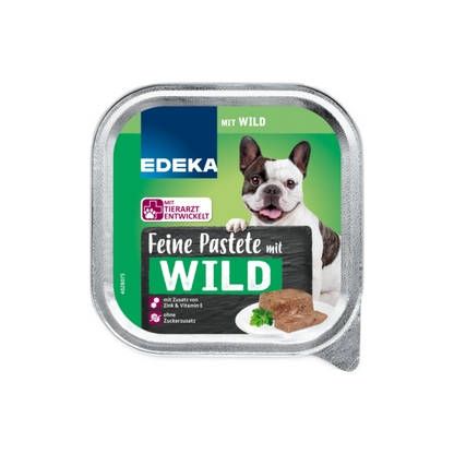 EDEKA Feine Pastete mit Wild 300g foodpipe [Lebensmittel-Lieferservice Rostock]