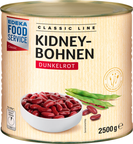 EDEKA Foodservice Classic Kidneybohnen 2500g foodpipe [Lebensmittel-Lieferservice Rostock]