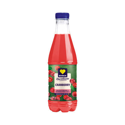 EDEKA Fruchtliebe Cranberry 1l DPG foodpipe [Lebensmittel-Lieferservice Rostock]