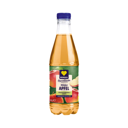 EDEKA Fruchtliebe Milder Apfel 1l DPG foodpipe [Lebensmittel-Lieferservice Rostock]