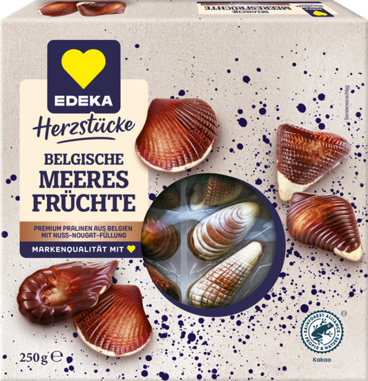 EDEKA Fruits de Mer au chocolat 250g foodpipe [Lebensmittel-Lieferservice Rostock]