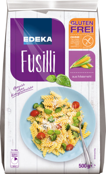 EDEKA Fusilli glutenfrei 500g foodpipe [Lebensmittel-Lieferservice Rostock]