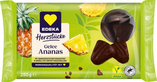 EDEKA Gelee-Ananas-Ecken 250g foodpipe [Lebensmittel-Lieferservice Rostock]