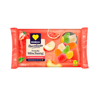 EDEKA Gelee-Fruchtmischung gezuckert 250g foodpipe [Lebensmittel-Lieferservice Rostock]