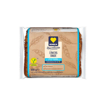 EDEKA Herzstücke Eiweißbrot 500g foodpipe [Lebensmittel-Lieferservice Rostock]