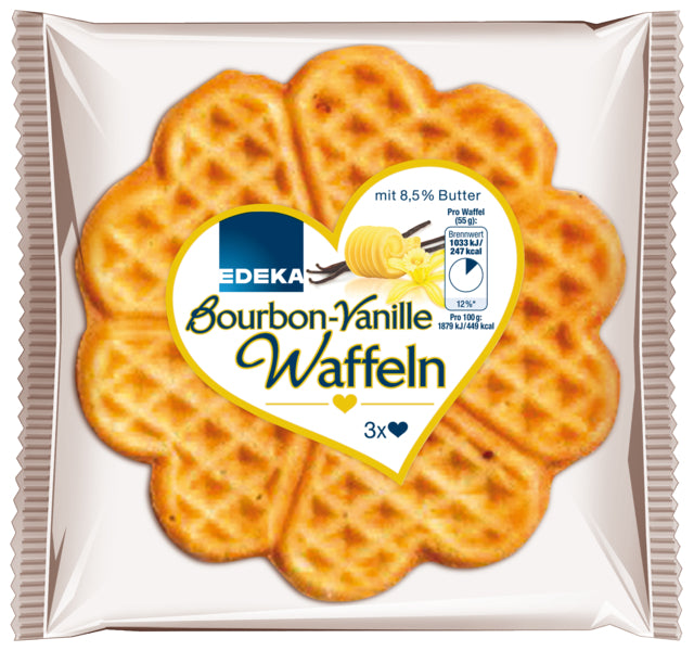 EDEKA Herzstücke Herzwaffeln 165g foodpipe [Lebensmittel-Lieferservice Rostock]