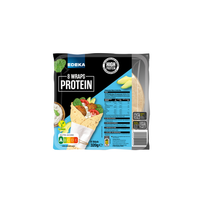 EDEKA High Protein Wraps 320g foodpipe [Lebensmittel-Lieferservice Rostock]