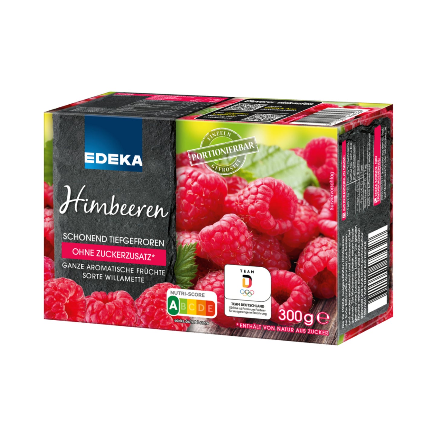 EDEKA Himbeeren 300g foodpipe [Lebensmittel-Lieferservice Rostock]