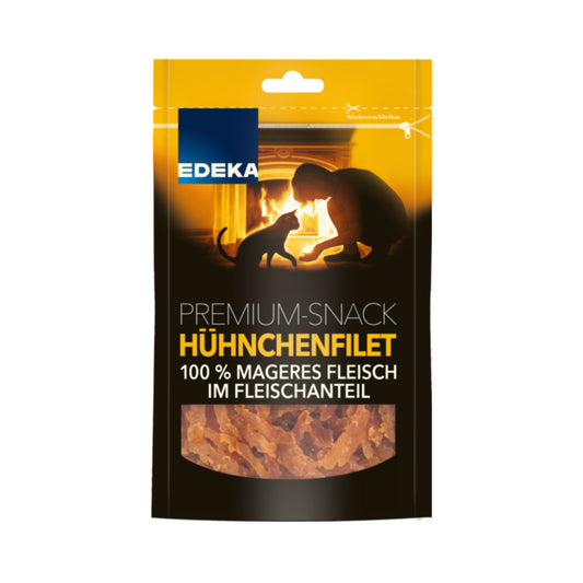 EDEKA Hühnchenfilet für Katzen 50g foodpipe [Lebensmittel-Lieferservice Rostock]