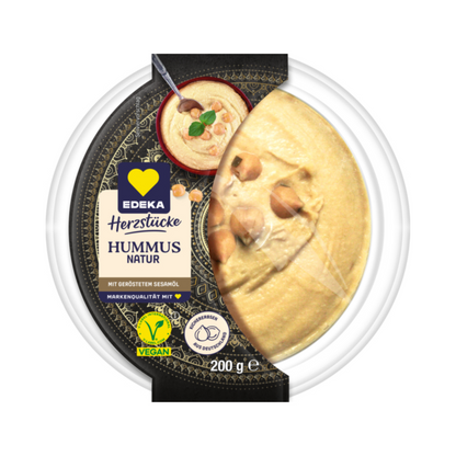 EDEKA Hummus natur 200g foodpipe [Lebensmittel-Lieferservice Rostock]