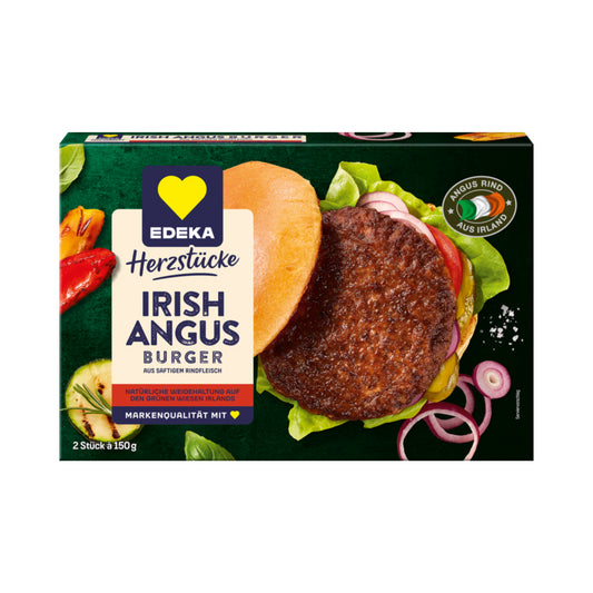 EDEKA Irish Angus Burger 300g foodpipe [Lebensmittel-Lieferservice Rostock]