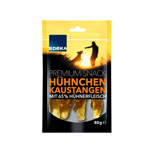 EDEKA Kaustangen mit Hühnerfleisch für Hund 80g foodpipe [Lebensmittel-Lieferservice Rostock]