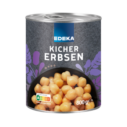 EDEKA Kichererbsen 800g foodpipe [Lebensmittel-Lieferservice Rostock]