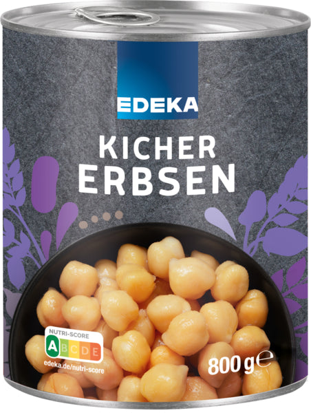 EDEKA Kichererbsen 800g foodpipe [Lebensmittel-Lieferservice Rostock]