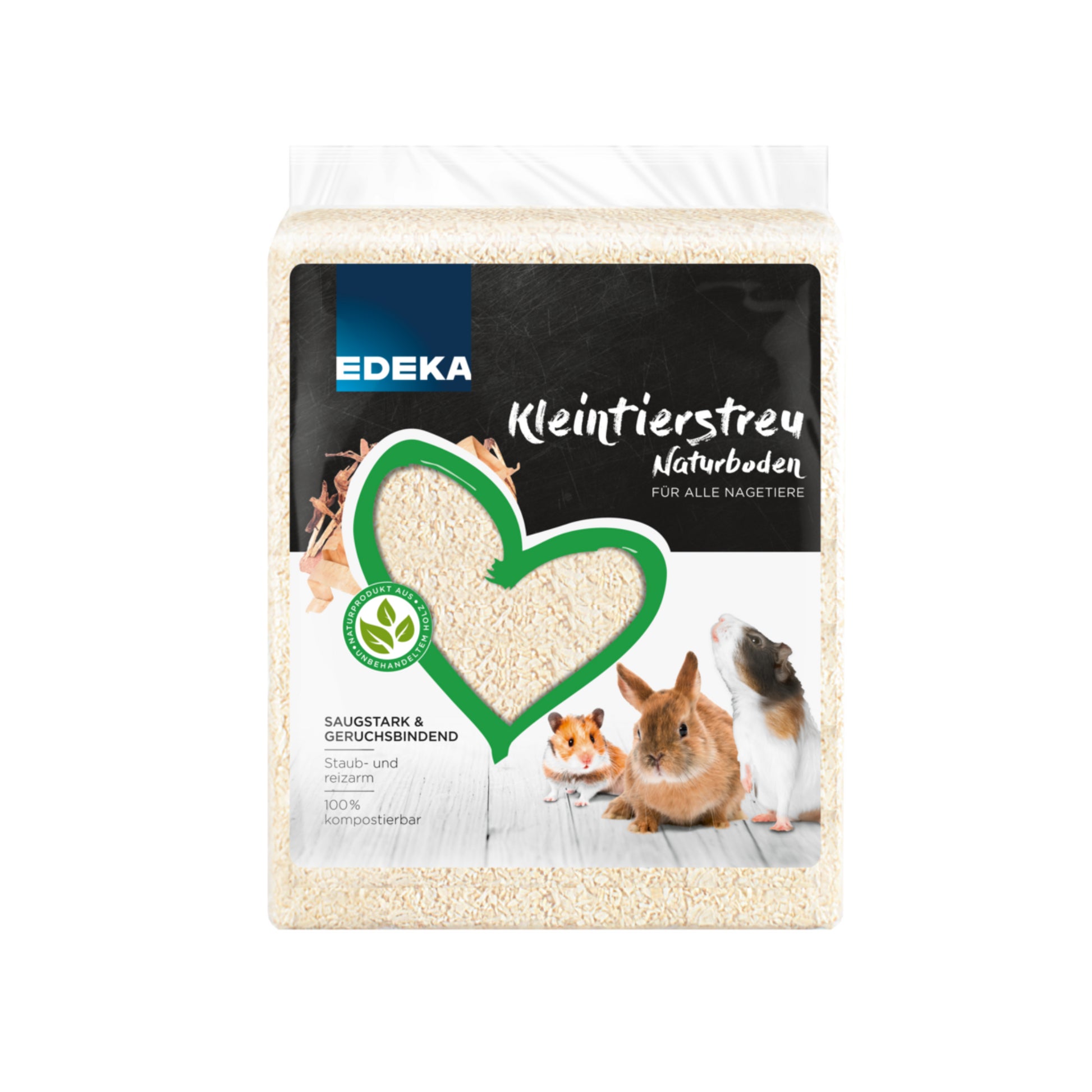 EDEKA Kleintierstreu 60l foodpipe [Lebensmittel-Lieferservice Rostock]