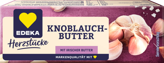 EDEKA Knoblauchbutter 100g foodpipe [Lebensmittel-Lieferservice Rostock]