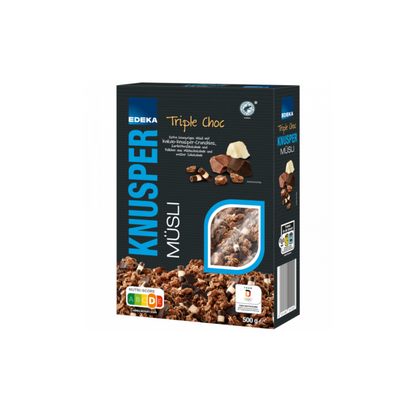 EDEKA Knusper Triple Choc Müsli 500g foodpipe [Lebensmittel-Lieferservice Rostock]