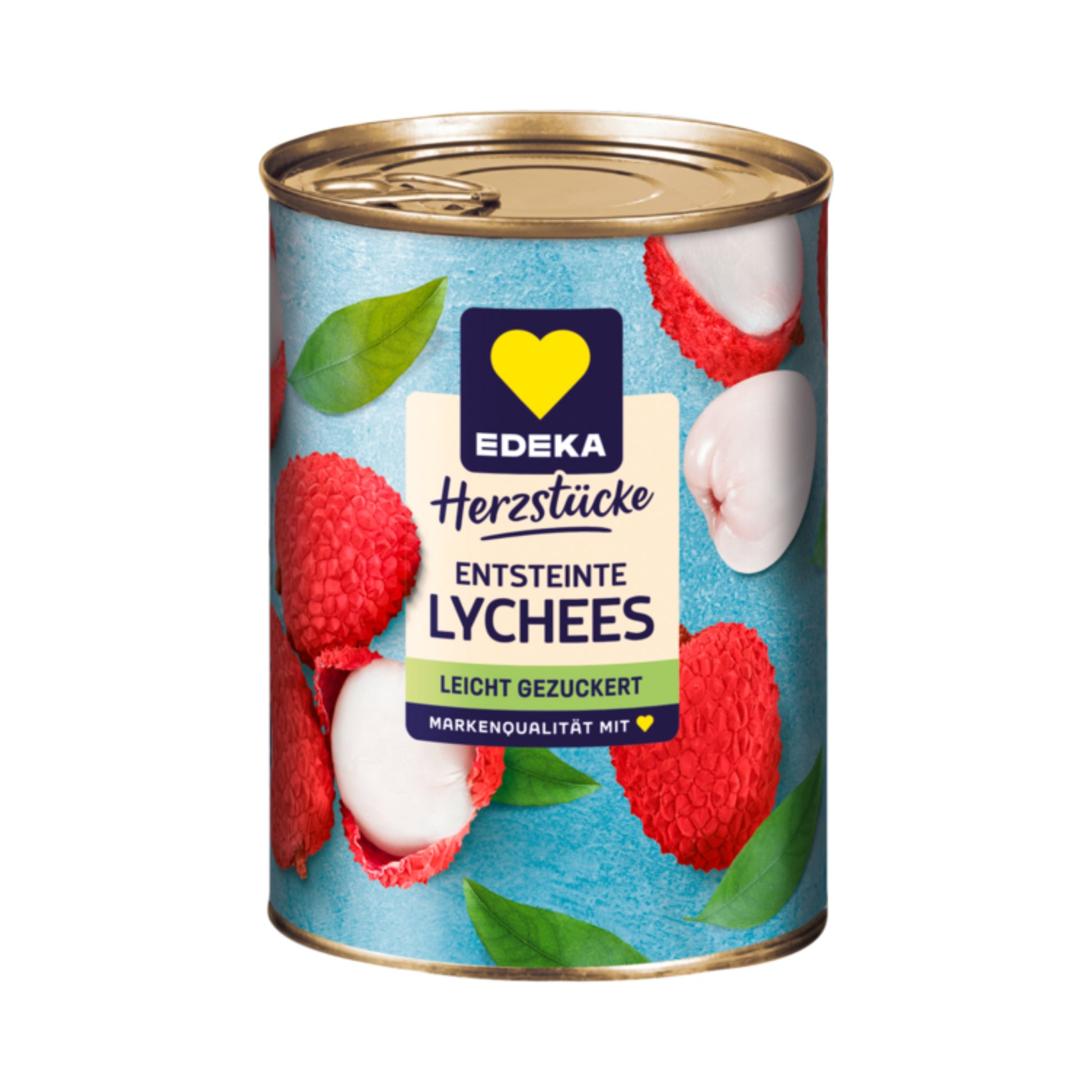 EDEKA Lychees entsteinte Früchte leicht gezuckert 425g foodpipe [Lebensmittel-Lieferservice Rostock]