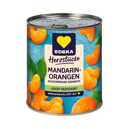 EDEKA Mandarin-Orangen leicht gezuckert 840g foodpipe [Lebensmittel-Lieferservice Rostock]