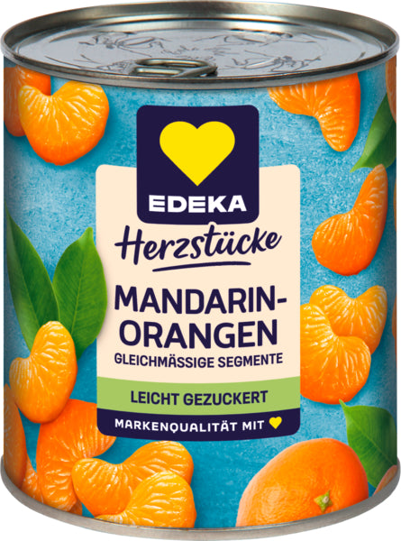 EDEKA Mandarin-Orangen leicht gezuckert 840g foodpipe [Lebensmittel-Lieferservice Rostock]