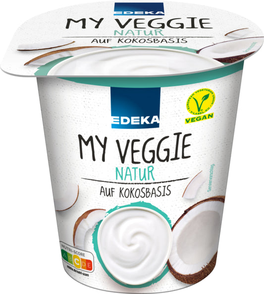 EDEKA My Veggie Veganer Kokosgurt 400g foodpipe [Lebensmittel-Lieferservice Rostock]