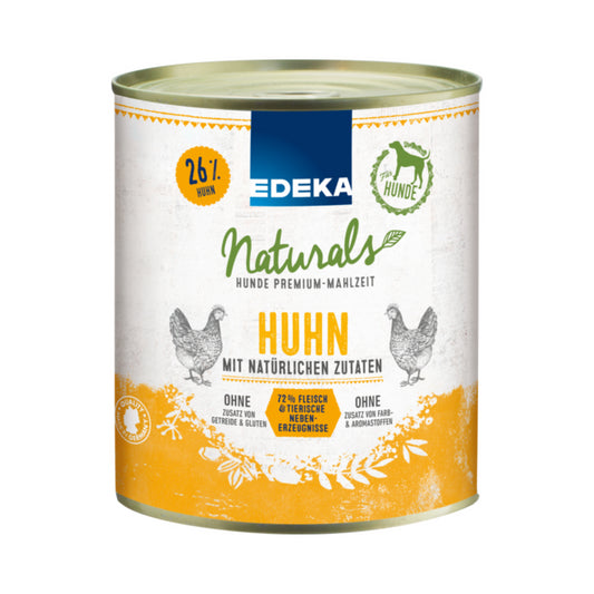 EDEKA Naturals Huhn für Hunde 800g foodpipe [Lebensmittel-Lieferservice Rostock]