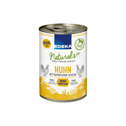 EDEKA Naturals Monoprotein Huhn für Hunde 400g foodpipe [Lebensmittel-Lieferservice Rostock]