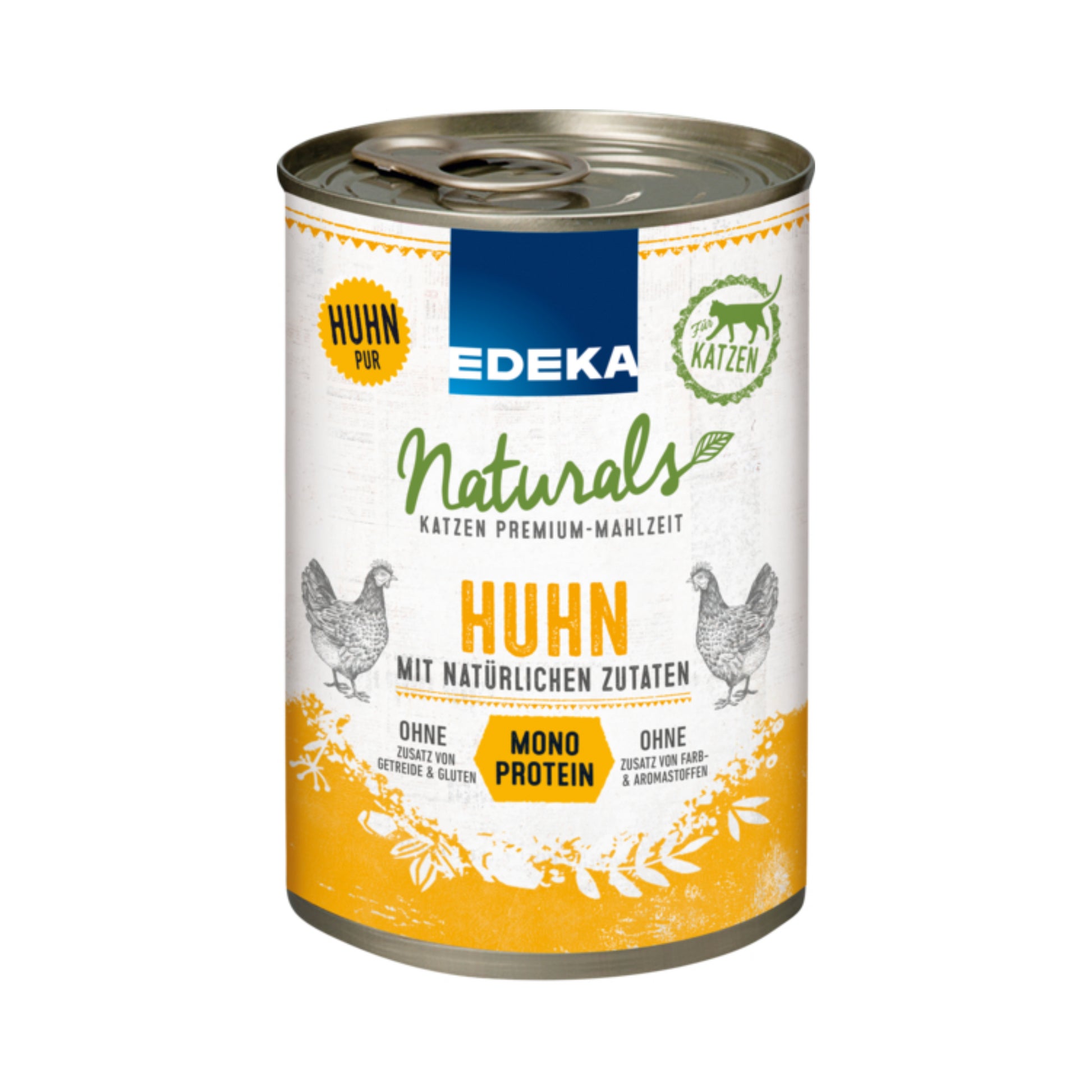 EDEKA Naturals Monoprotein Huhn für Katzen 400g foodpipe [Lebensmittel-Lieferservice Rostock]