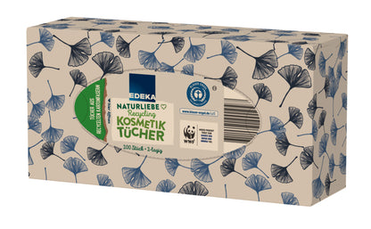 EDEKA Naturliebe Kosmetiktücher 2-lagig 200ST foodpipe [Lebensmittel-Lieferservice Rostock]