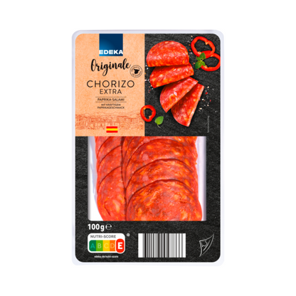 EDEKA Originale Chorizo Extra 100g foodpipe [Lebensmittel-Lieferservice Rostock]