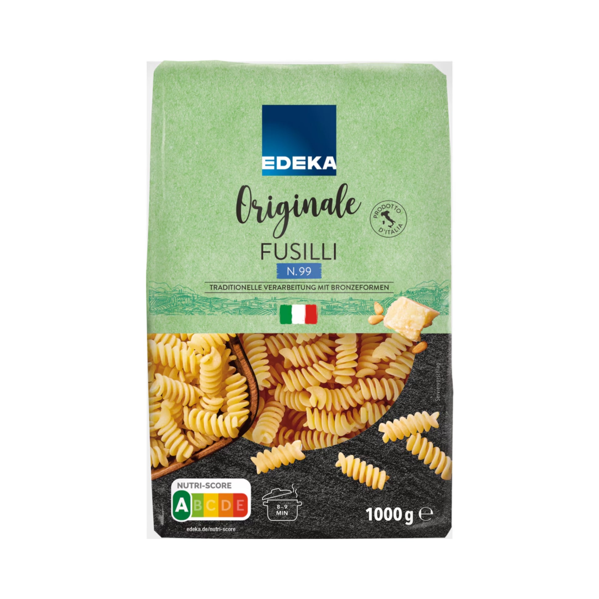 EDEKA Originale Fusilli 1000g foodpipe [Lebensmittel-Lieferservice Rostock]