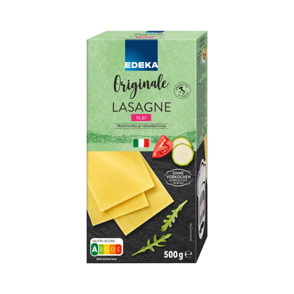 EDEKA Originale Lasagne 500g foodpipe [Lebensmittel-Lieferservice Rostock]