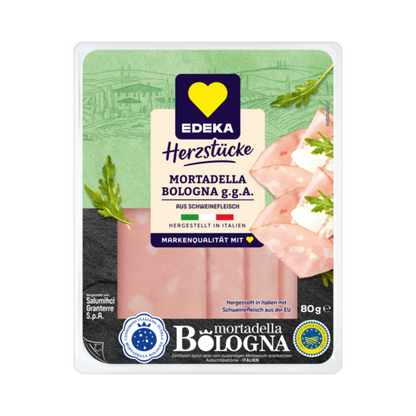 EDEKA Originale Mortadella Bologna g.g.A. 80g foodpipe [Lebensmittel-Lieferservice Rostock]