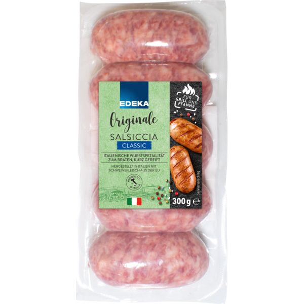 EDEKA Originale Salsiccia Classic 300g foodpipe [Lebensmittel-Lieferservice Rostock]