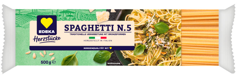 EDEKA Originale Spaghetti N.5 kurz 500g foodpipe [Lebensmittel-Lieferservice Rostock]