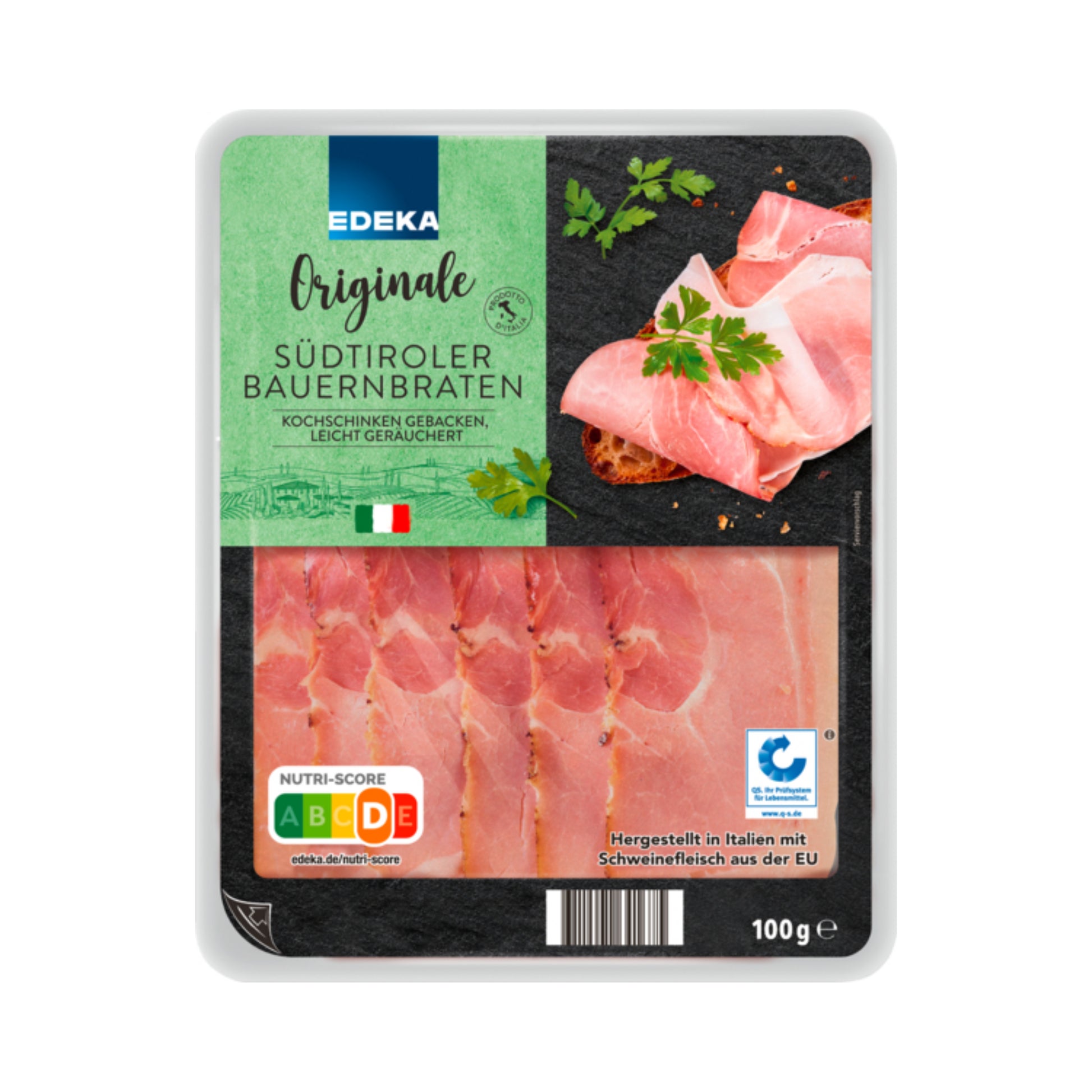 EDEKA Originale Südtiroler Bauernbraten 100g QS foodpipe [Lebensmittel-Lieferservice Rostock]