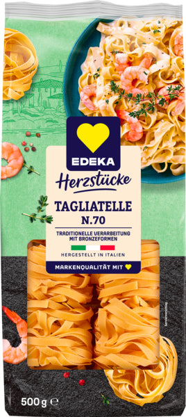 EDEKA Originale Tagliatelle gelb 500g foodpipe [Lebensmittel-Lieferservice Rostock]