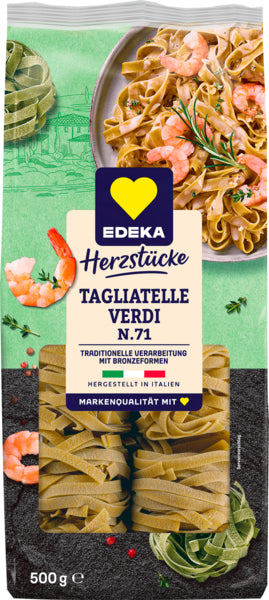 EDEKA Originale Tagliatelle grün 500g foodpipe [Lebensmittel-Lieferservice Rostock]