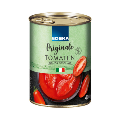 EDEKA Originale Tomaten ganz und geschält in Tomatensaft 400g foodpipe [Lebensmittel-Lieferservice Rostock]