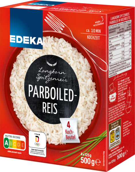 EDEKA Parboiled Reis im Kochbeutel 10min 500g foodpipe [Lebensmittel-Lieferservice Rostock]