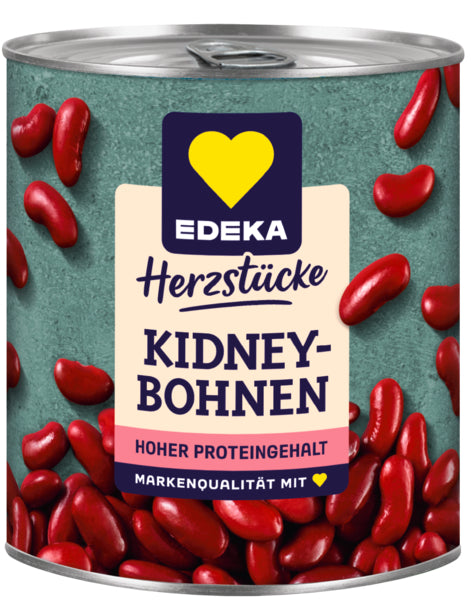 EDEKA Rote Kidney Bohnen 800g foodpipe [Lebensmittel-Lieferservice Rostock]