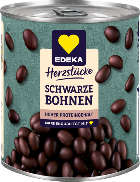 EDEKA Schwarze Bohnen 400g foodpipe [Lebensmittel-Lieferservice Rostock]