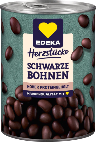 EDEKA Schwarze Bohnen 400g foodpipe [Lebensmittel-Lieferservice Rostock]