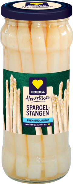 EDEKA Spargelstangen weiß geschält 530g foodpipe [Lebensmittel-Lieferservice Rostock]