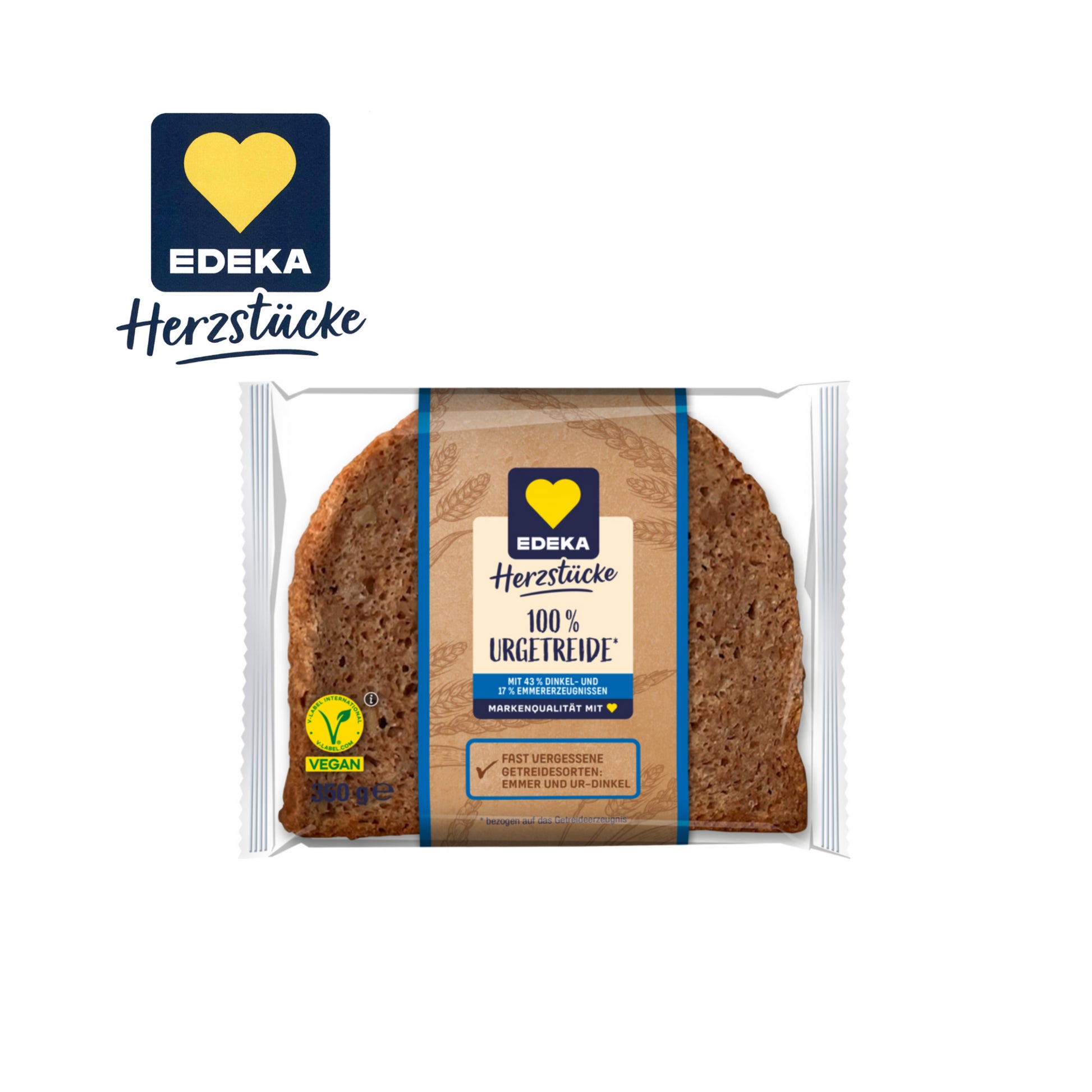 EDEKA Urgetreide Brot 350g foodpipe [Lebensmittel-Lieferservice Rostock]