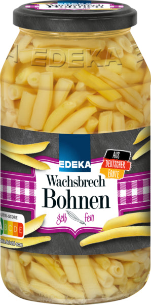 EDEKA Wachsbrechbohnen 530g foodpipe [Lebensmittel-Lieferservice Rostock]