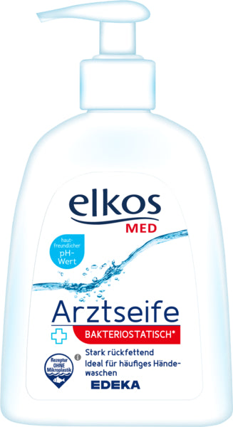 EDEKA elkos Arztseife flüssig 300ml foodpipe [Lebensmittel-Lieferservice Rostock]