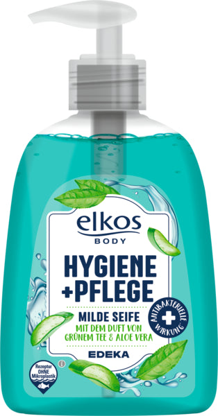 EDEKA elkos Body Flüssigseife Hygiene 300ml foodpipe [Lebensmittel-Lieferservice Rostock]