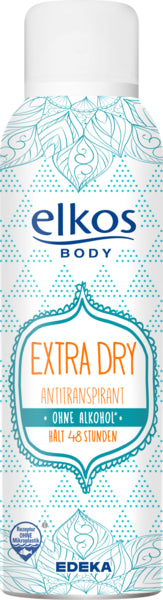 EDEKA elkos Deospray Extra Dry 200ml foodpipe [Lebensmittel-Lieferservice Rostock]