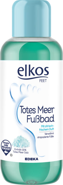EDEKA elkos Fußbad Totes Meer 200ml foodpipe [Lebensmittel-Lieferservice Rostock]